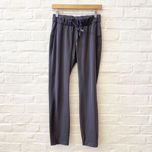 Lululemon || On The Fly‎ Pant 28" Drawstring Gray 4